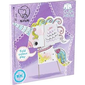 MINI CABEZA CUBO UNICORNIOS | 5903041010661 | VV.AA | Llibreria La Gralla | Llibreria online de Granollers