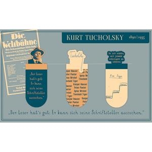 PUNT DE LLIBRE KURT TUCHOLSKY | 4033477832948 | Llibreria La Gralla | Llibreria online de Granollers