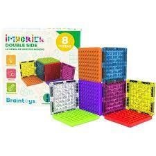 BRAINTOYS IMABRICK 8 PECES DOBLE CARA | 7881155234914 | 350308 | Llibreria La Gralla | Librería online de Granollers