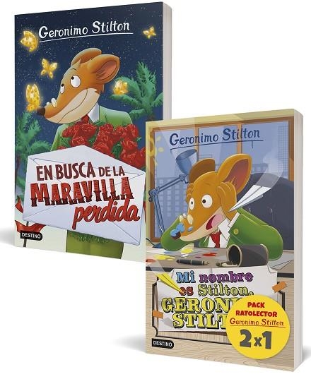 GERONIMO STILTON. PACK RATOLECTOR | 9788408214922 | STILTON, GERONIMO | Llibreria La Gralla | Librería online de Granollers