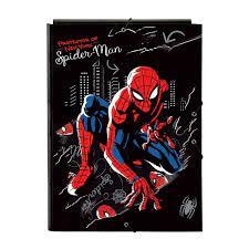 CARPETA SOLAPES SPIDERMAN NEGRA | 8412688510139 | ANF512343068 | Llibreria La Gralla | Llibreria online de Granollers