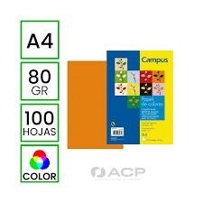 PAPER CAMPUS UNIVERSITY A4 80G TARONJA | 8426307690386 | 040940 | Llibreria La Gralla | Librería online de Granollers