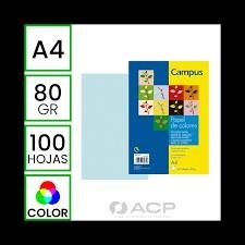 PAPER CAMPUS UNIVERSITY A4 80G BLAU CEL | 8426307690348 | 040938 | Llibreria La Gralla | Llibreria online de Granollers