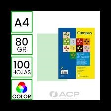 PAPER CAMPUS UNIVERSITY A4 80G VERD CLAR | 8426307690355 | 040942 | Llibreria La Gralla | Librería online de Granollers