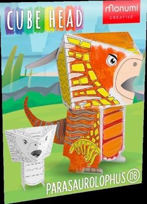 CABEZA CUBO DINO PARASAUROLOPHUS | 5903041010456 | MONUMI | Llibreria La Gralla | Llibreria online de Granollers