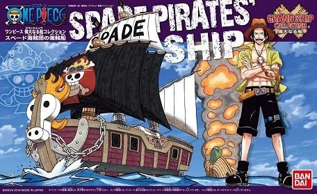 SPADE PIRATE'S SHIP MODEL KIT FIGURA 15 CM. ONE PIECE | 4573102557223 | BANDAI | Llibreria La Gralla | Librería online de Granollers