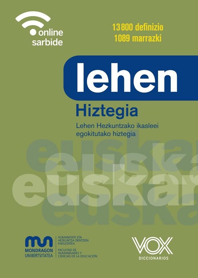 LEHEN HIZTEGIA | 9788499744087 | VVAA | Llibreria La Gralla | Librería online de Granollers