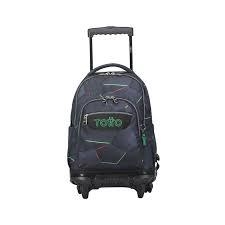 MOTXILLA TOTTO RODES MORRAL RUE BOMPER BLAU FOSC RATLLES COLORS | 7704758711043 | MA03ECO006-2310P-4YO | Llibreria La Gralla | Librería online de Granollers