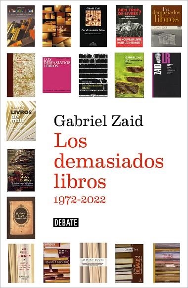 DEMASIADOS LIBROS, LOS | 9788419399908 | ZAID, GABRIEL | Llibreria La Gralla | Llibreria online de Granollers