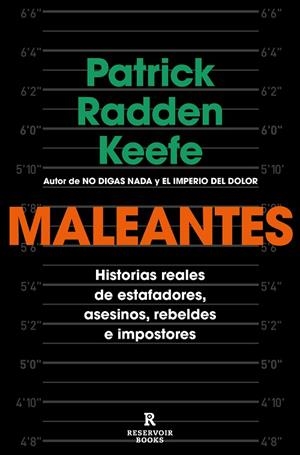 MALEANTES | 9788418052989 | KEEFE, PATRICK RADDEN | Llibreria La Gralla | Librería online de Granollers