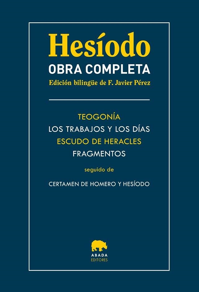 HESIODO OBRA COMPLETA | 9788419008244 | HESIODO | Llibreria La Gralla | Librería online de Granollers