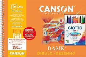 BLOC CANSON BASIK A4+ 150G | 3148950089144 | C650106000 | Llibreria La Gralla | Librería online de Granollers