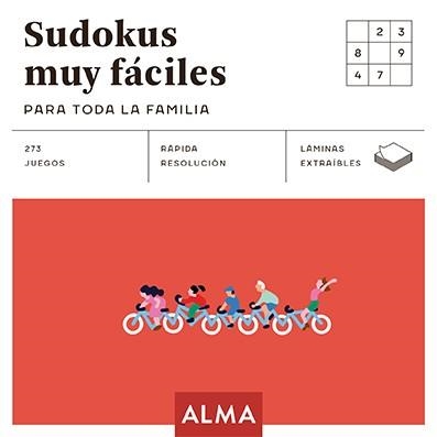 SUDOKUS MUY FÁCILES PARA TODA LA FAMILIA | 9788418933790 | VVAA | Llibreria La Gralla | Librería online de Granollers