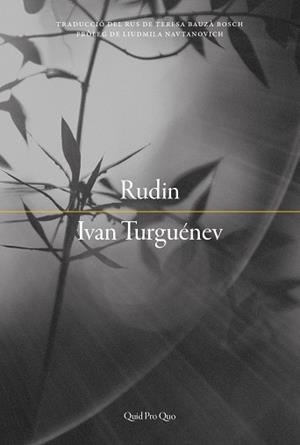 RUDIN | 9788417410353 | TURGUENEV, IVAN | Llibreria La Gralla | Librería online de Granollers