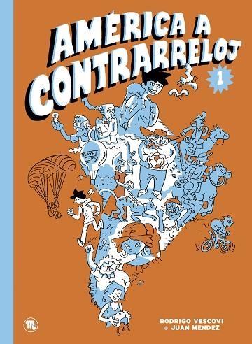 AMÉRICA A CONTRARRELOJ | 9788418101939 | MÉNDEZ, JUAN ;  VESCOVI, RODRIGO | Llibreria La Gralla | Llibreria online de Granollers