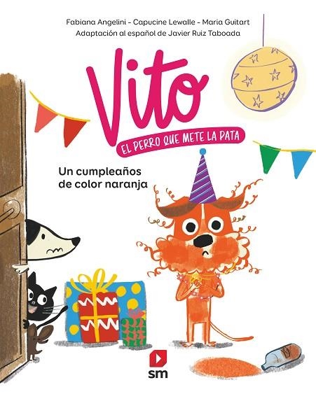 CUMPLEAÑOS COLOR NARANJA, UN  | 9788411209656 | ANGELINI, FABIANA ; LEWALLE, CAPUCINE | Llibreria La Gralla | Librería online de Granollers