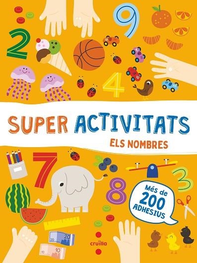SUPERACTIVITATS AMB ADHESIUS. ELS NOMBRES | 9788466151443 | LOMBARDI, SILVIA | Llibreria La Gralla | Librería online de Granollers