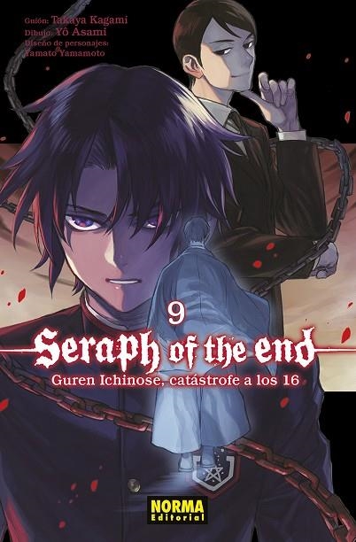 SERAPH OF THE END 09: GUREN ICHINOSE, CATASTROFE A LOS 16 | 9788467961539 | KAGAMI, TAKAYA ; YAMAMOTO, YAMATO ;  ASAMI, YO | Llibreria La Gralla | Llibreria online de Granollers