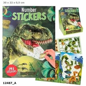 QUADERN TOP MODEL DINO WORLD STICKERS NUMBERS | 4010070648671 | TOP12487 | Llibreria La Gralla | Librería online de Granollers