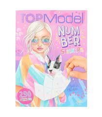 LLIBRE ENGANXINES TOP MODEL NUMBER STICKERS | 4010070648657 | Llibreria La Gralla | Llibreria online de Granollers