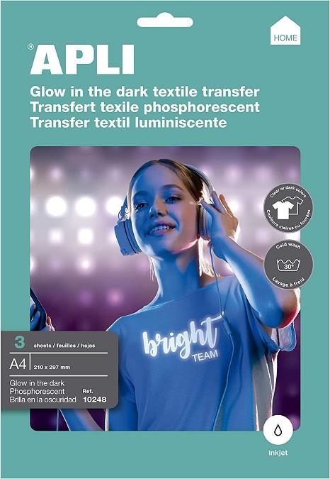 PAPER TRANSFER TRANSLÚCID PER TÈXTIL LLUENT | 8410782102489 | APLI | Llibreria La Gralla | Llibreria online de Granollers