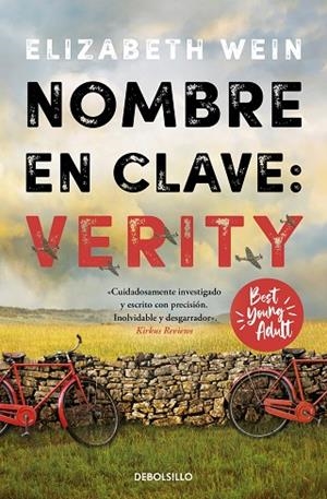 NOMBRE EN CLAVE VERITY (BEST YOUNG ADULT) | 9788466367585 | WEIN, ELIZABETH | Llibreria La Gralla | Librería online de Granollers