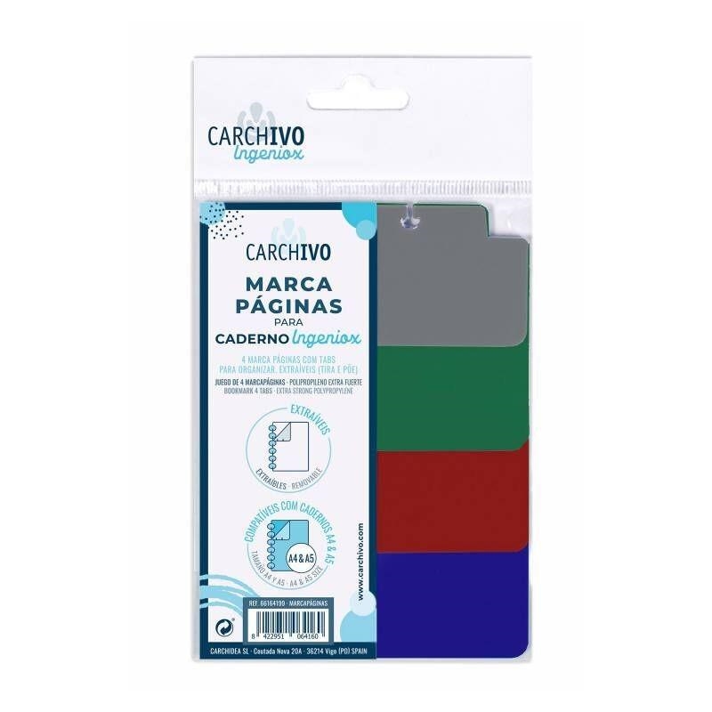 SEPARADORS INGENIOX CARCHIVO A5 VERTICAL COLORS INTENSOS | 8422951064160 | 66164199 | Llibreria La Gralla | Llibreria online de Granollers