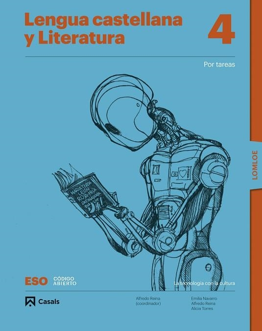 LENGUA CASTELLANA Y LITERATURA POR TAREAS 4 ESO LOMLOE | 9788421874240 | NAVARRO RAMÍREZ, EMILIA / REINA NAVARRO, ALICIA | Llibreria La Gralla | Llibreria online de Granollers