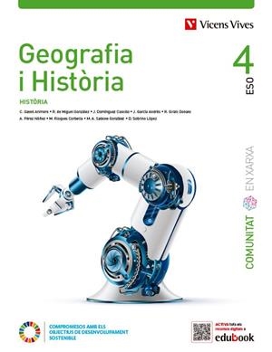 GEOGRAFIA I HISTORIA 4 (COMUNITAT EN XARXA) | 9788468295084 | GATELL ARIMONT, CRISTINA / SOBRINO LOPEZ, DIEGO / SABIOTE GONZÁLEZ, MARÍA ÁNGELES / RISQUES CORBELLA | Llibreria La Gralla | Llibreria online de Granollers