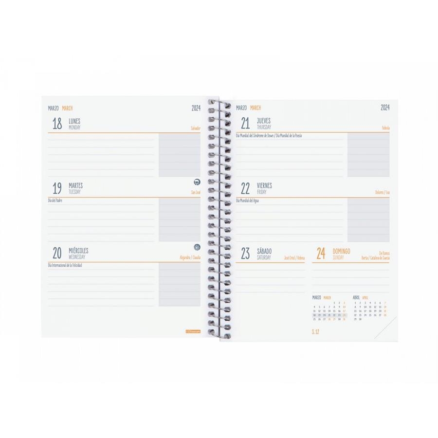 AGENDA ESCOLAR 2023-24 FINOCAM 1/4 SETMANA VISTA (VARIS MODELS) | 8422952359111 | FINOCAM | Llibreria La Gralla | Llibreria online de Granollers