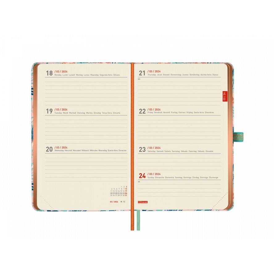 AGENDA MINIMAL 2023-24 18 MESOS FINOCAM 1/8 SETMANA VISTA HORITZONTAL | 8422952357988 | FINOCAM | Llibreria La Gralla | Llibreria online de Granollers