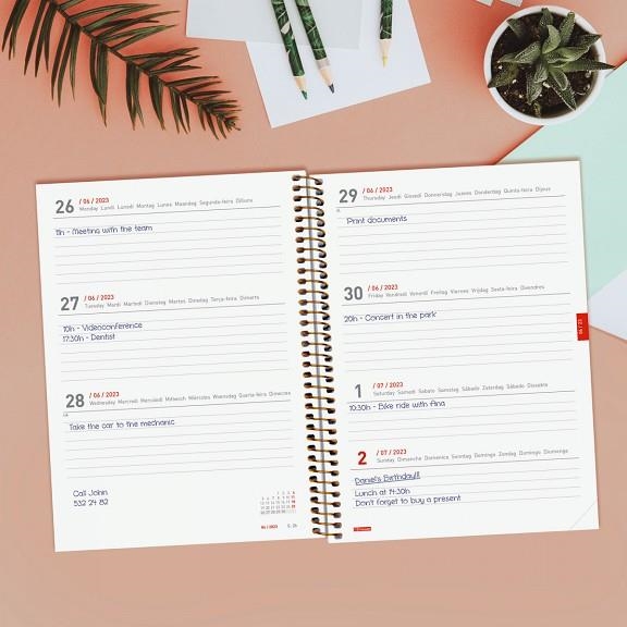 AGENDA 18 MESOS 2023-24 ESPIRAL FINOCAM  | 8422952357902 | FINOCAM | Llibreria La Gralla | Llibreria online de Granollers