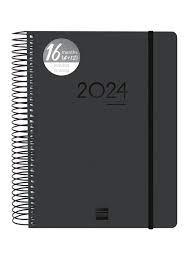 AGENDA FINOCAM 2023-2024 16 MESOS IKON NEGRE D/P | 8422952359555 | 626710124 | Llibreria La Gralla | Llibreria online de Granollers