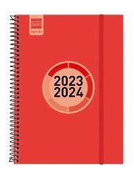 AGENDA ESCOLAR 2023-2024 FINOCAM ESPIR LABEL VERMELL S/V | 8422952357384 | 633063024 | Llibreria La Gralla | Llibreria online de Granollers