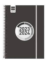 AGENDA ESCOLAR 2023-2024 FINOCAM ESPIR LABEL NEGRE S/V | 8422952357377 | 633096024 | Llibreria La Gralla | Llibreria online de Granollers