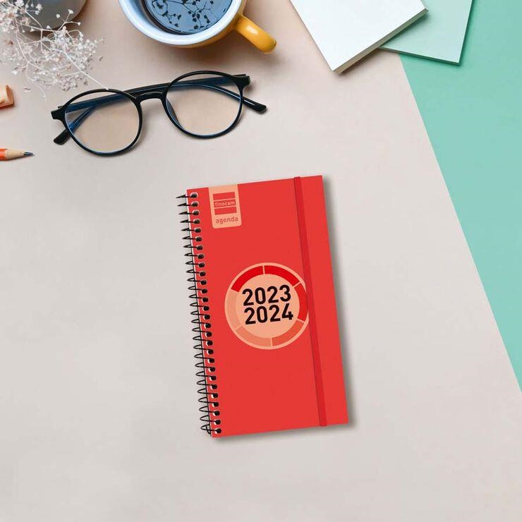 AGENDA ESCOLAR 2023-2024 FINOCAM ESPIR LABEL E9 VERMELL SV | 8422952357445 | 633033024 | Llibreria La Gralla | Llibreria online de Granollers