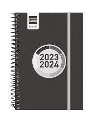AGENDA ESCOLAR 2023-2024 FINOCAM ESPIR LABEL E8 NEGRE SV | 8422952357193 | 633496024 | Llibreria La Gralla | Llibreria online de Granollers