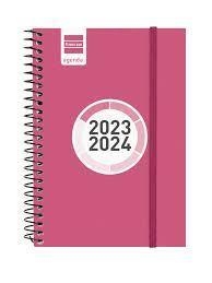 AGENDA ESCOLAR 2023-2024 FINOCAM ESPIR COLOR E8 ROSA SV | 8422952357674 | 630534524 | Llibreria La Gralla | Llibreria online de Granollers