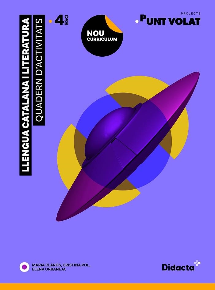 PUNT VOLAT 4. QUADERN D'ACTIVITATS (NOVA EDICIÓ 2023) | 9788419324092 | Llibreria La Gralla | Llibreria online de Granollers