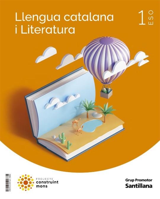 LLENGUA CATALANA I LITERATURA 1 ESO CONSTRUINT MONS | 9788413152462 | AA.VV | Llibreria La Gralla | Llibreria online de Granollers