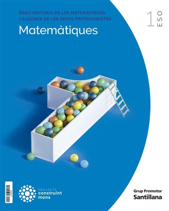 MATEMATIQUES 1 SEC CONSTRUINT MONS | 9788413150468 | AA.VV | Llibreria La Gralla | Llibreria online de Granollers