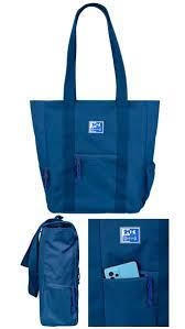 TOTE BAG OXFORD B-TRENDY BLAU FOSC | 8427291046067 | 400174104 | Llibreria La Gralla | Librería online de Granollers
