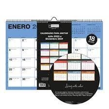 CALENDARI PARET A3 18 MESOS 2023-24 MIQUELRIUS | 8422593281512 | MR8151 | Llibreria La Gralla | Llibreria online de Granollers