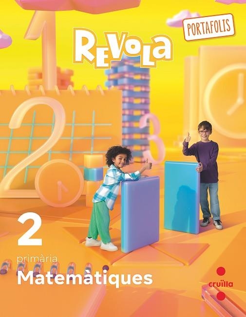 MATEMÀTIQUES. 2 PRIMÀRIA. REVOLA. CRUILLA | 9788466154611 | POBLET, MERCEDES / BERNABEU RUIZ, JAVIER | Llibreria La Gralla | Llibreria online de Granollers