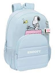 MOTXILLA SAFTA SNOOPY IMAGINE BLAVA DOBLE  | 8412688513604 | SAF612339876 | Llibreria La Gralla | Llibreria online de Granollers