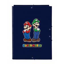 CARPETA SOLAPA SAFTA SUPER MARIO | 8412688499229 | SAF512308068 | Llibreria La Gralla | Llibreria online de Granollers