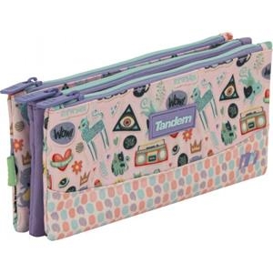 PORTATOT SPORTANDEM CATMILROSA TRIPLE | 8412782312066 | SPO312066 | Llibreria La Gralla | Librería online de Granollers