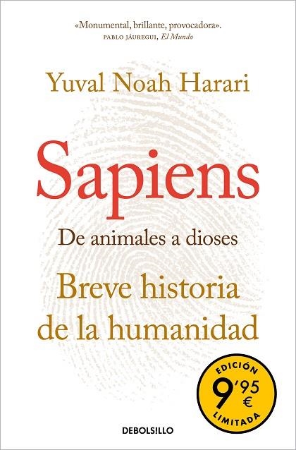 DE ANIMALES A DIOSES  (EDICIÓN LIMITADA A PRECIO ESPECIAL) | 9788466372794 | HARARI, YUVAL NOAH | Llibreria La Gralla | Llibreria online de Granollers