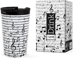 TASSA DE VIATGE IDRINK MUSIC 260ML | 8057711469796 | ID0245 | Llibreria La Gralla | Llibreria online de Granollers