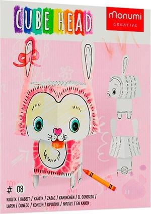 CABEZA CUBO REGULAR CONEJO | 5903041010203 | MONUMI | Llibreria La Gralla | Llibreria online de Granollers